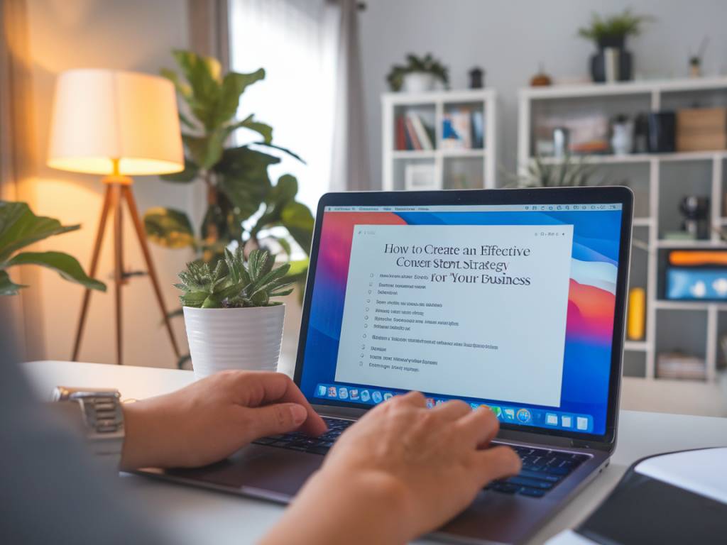 How to create an effective content strategy for your business
